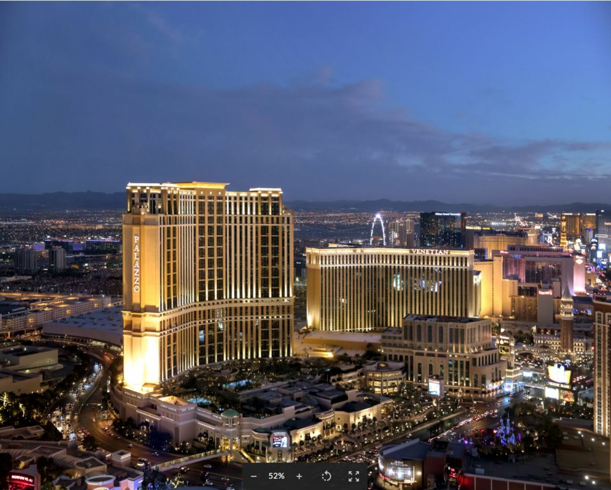 The Palazzo at The Venetian, Las Vegas